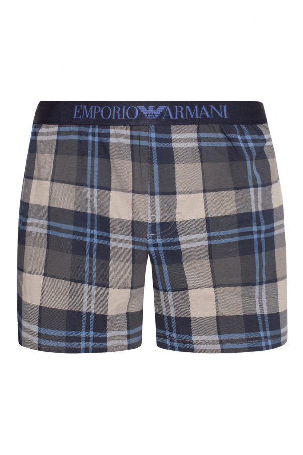 Emporio CC747 armani Checked boxers