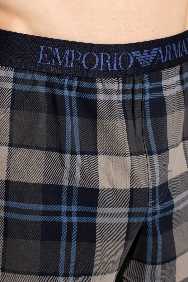 Emporio Armani Checked boxers