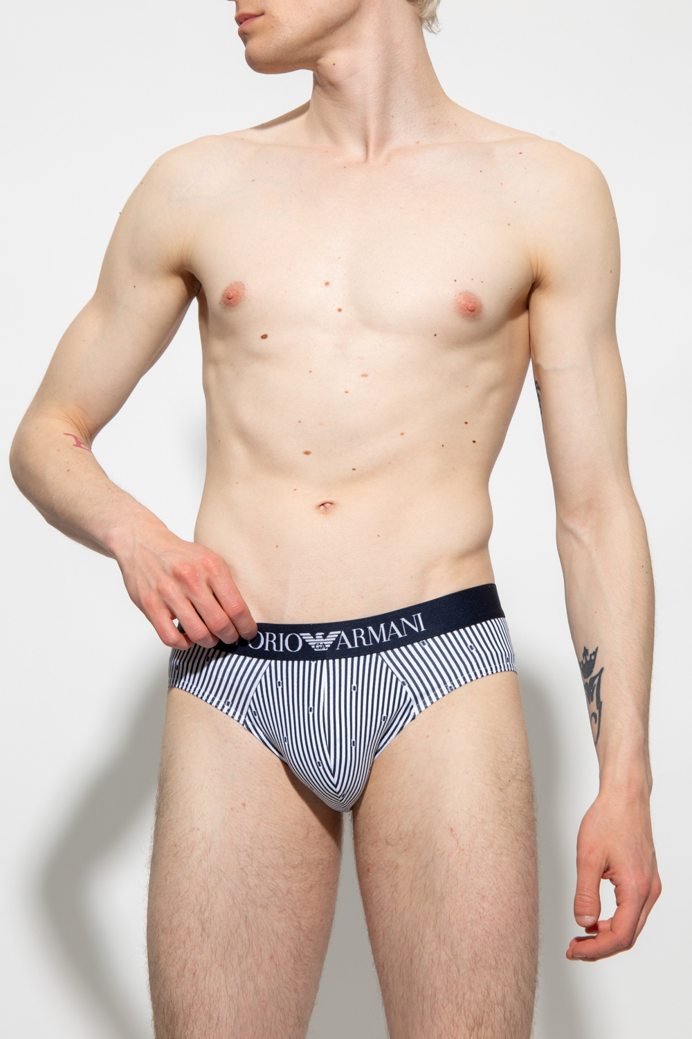 Emporio Armani Branded briefs 2-pack