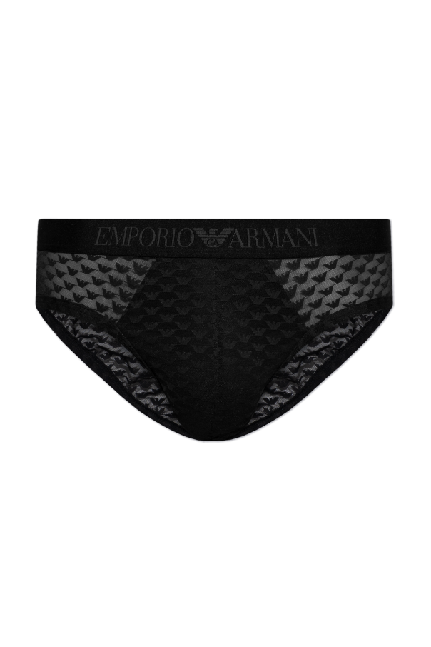 Emporio Armani Briefs with monogram