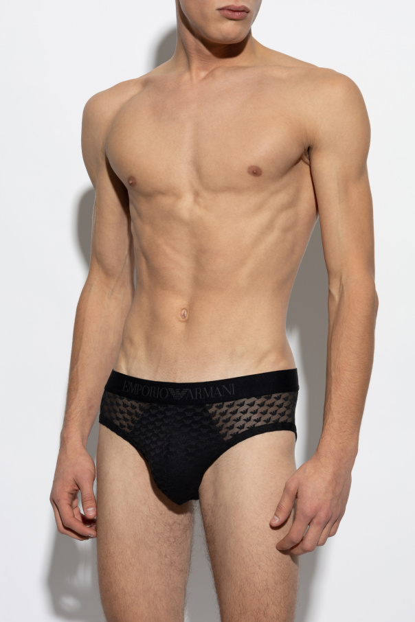 Emporio Armani Briefs with monogram