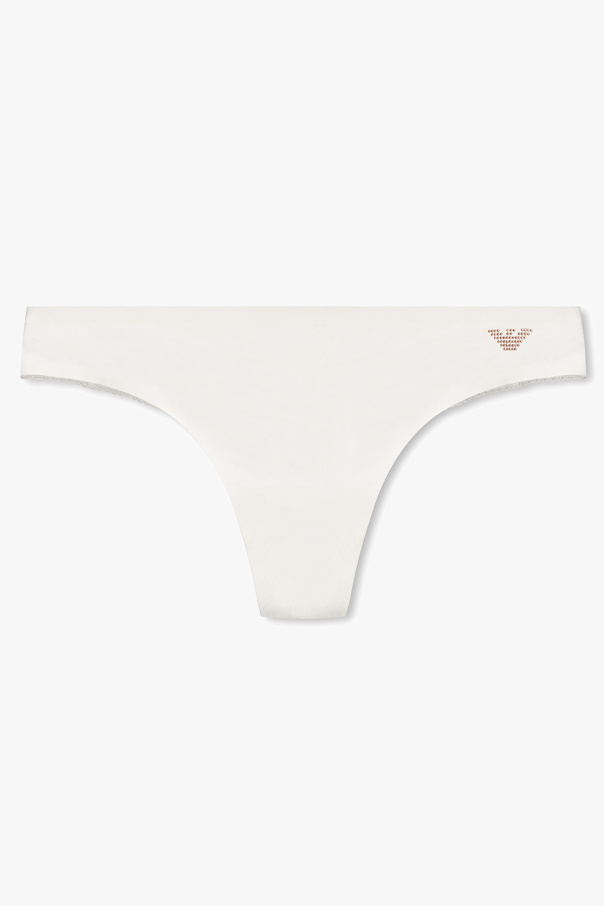 Emporio Armani coat Thong with lace back