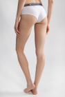 Emporio Armani WHITE Cotton briefs with logo