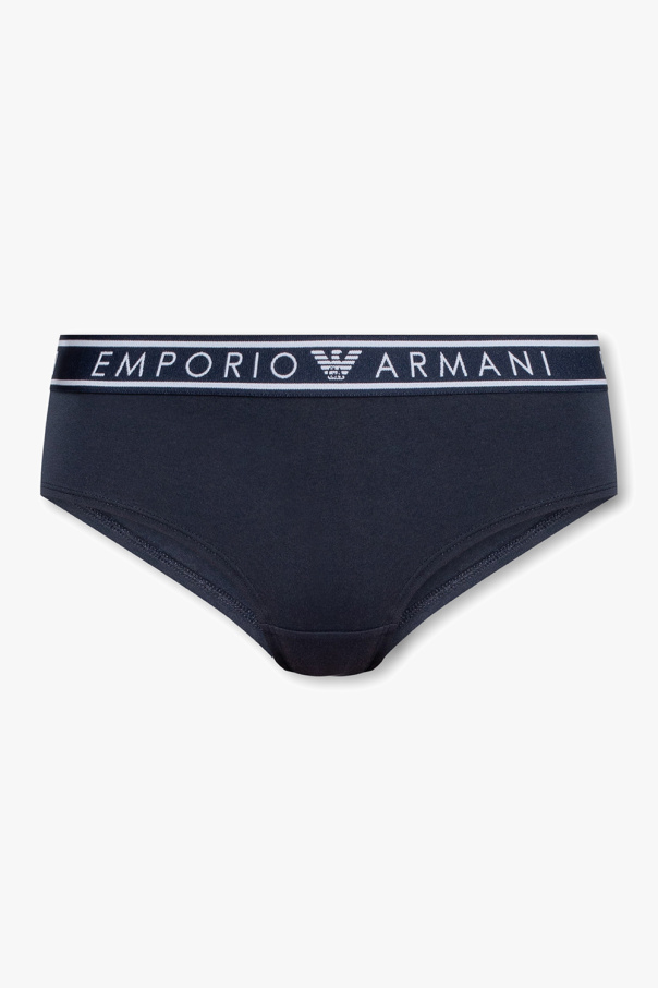 Emporio Armani way Cotton briefs with logo