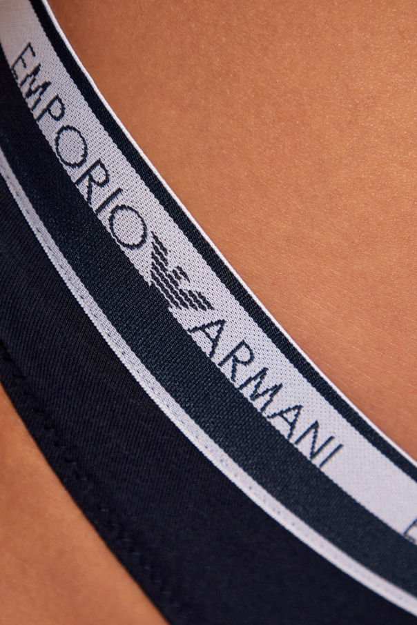 Emporio Armani Two-pack of briefs with logo