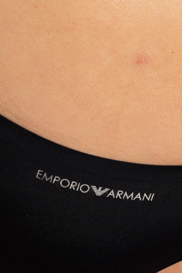 Emporio Armani Branded thong 2-pack