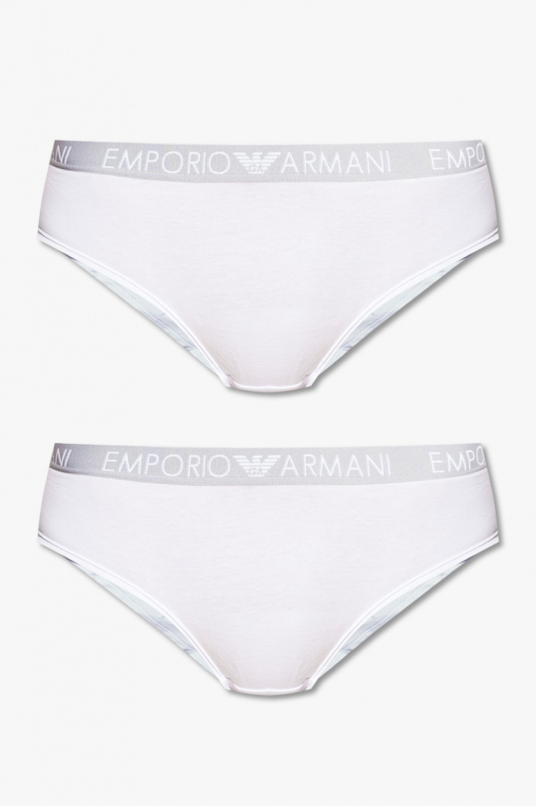 Emporio Armani Branded briefs 2-pack