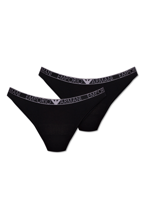 Emporio Armani Two-pack of briefs from the ‘Sustainability’ collection