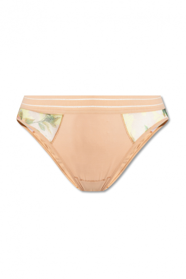 Maison Lejaby Briefs with floral motif