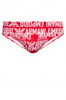 Armani EA7 Core ID Sweat-shirt ras de cou à petit logo Noir
