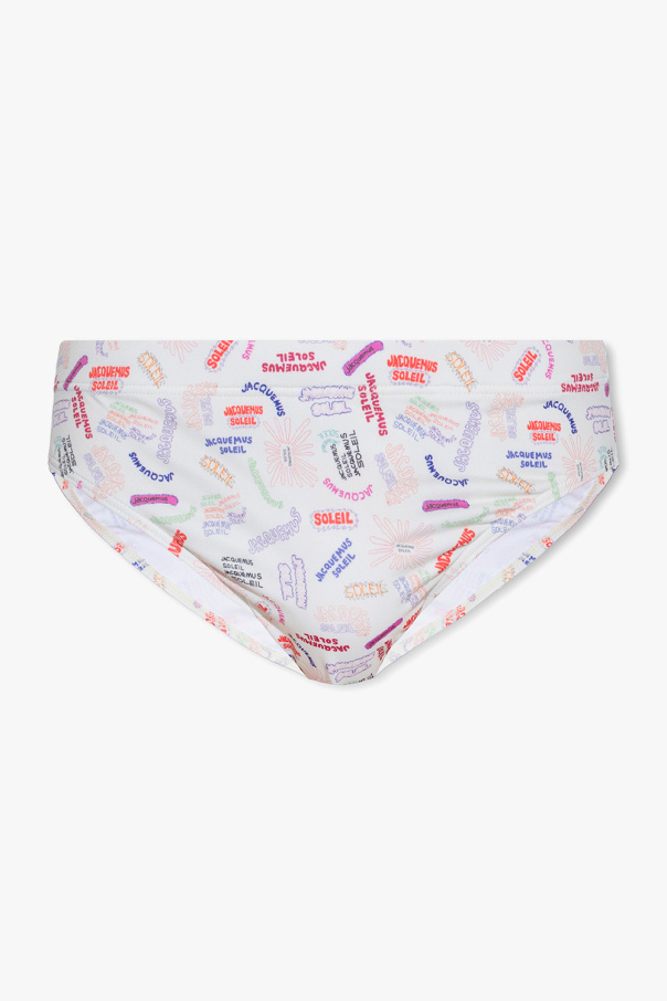 Patterned swimming briefs od Jacquemus