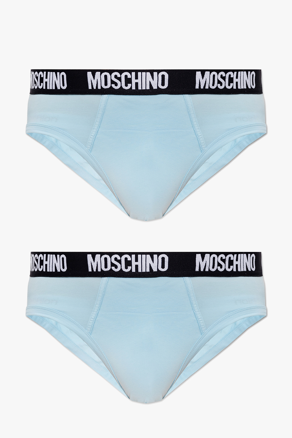 Grey Branded thong 2-pack Moschino - Vitkac GB