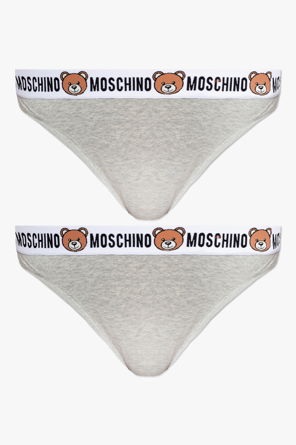 Moschino Branded briefs two-pack