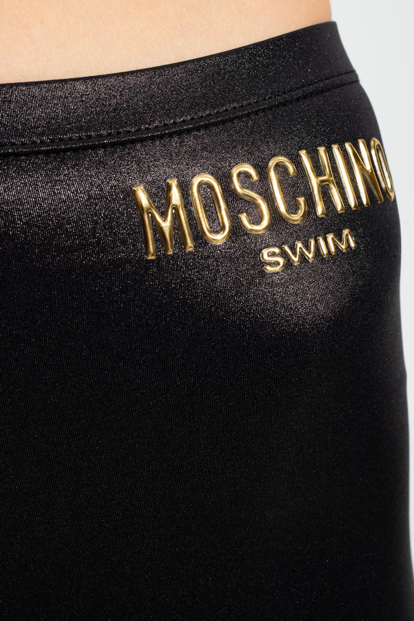 Moschino Szorty kąpielowe z logo