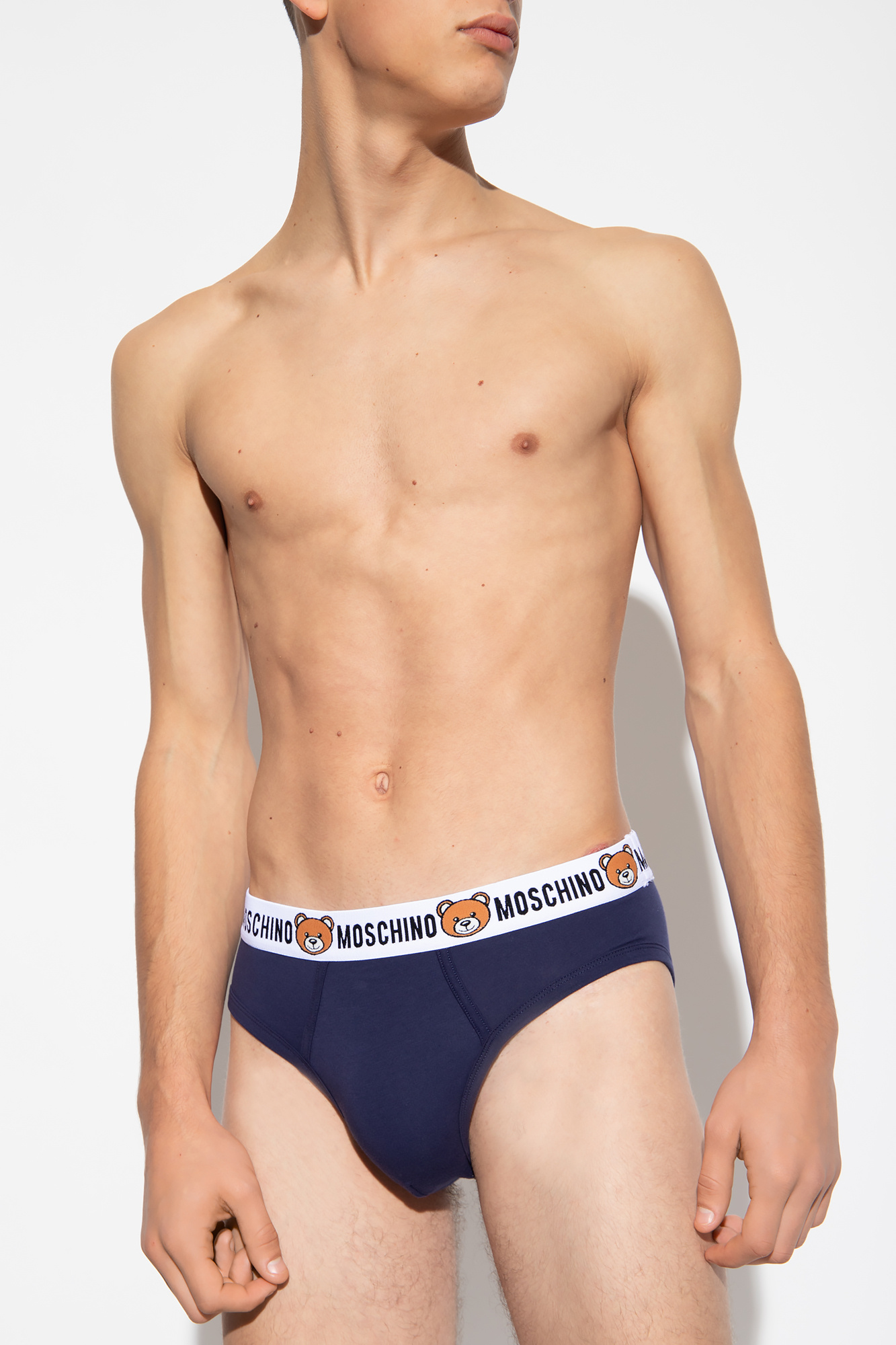 Moschino Underwear - Briefs for Man - White - V1A138843010001