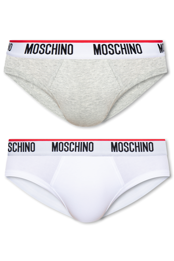 Moschino Dwupak slipów z logo