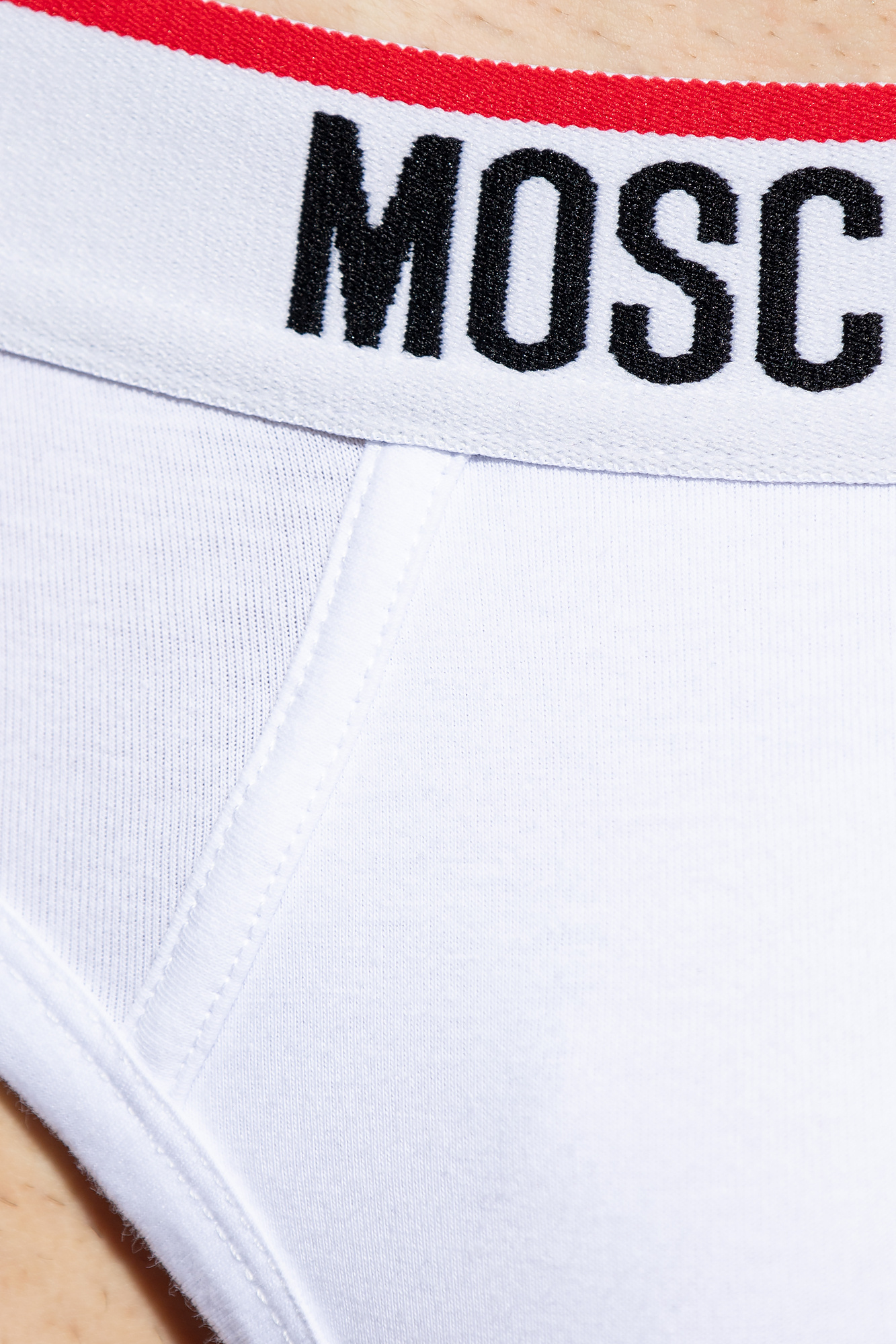 White Branded briefs 2-pack Moschino - Vitkac Canada
