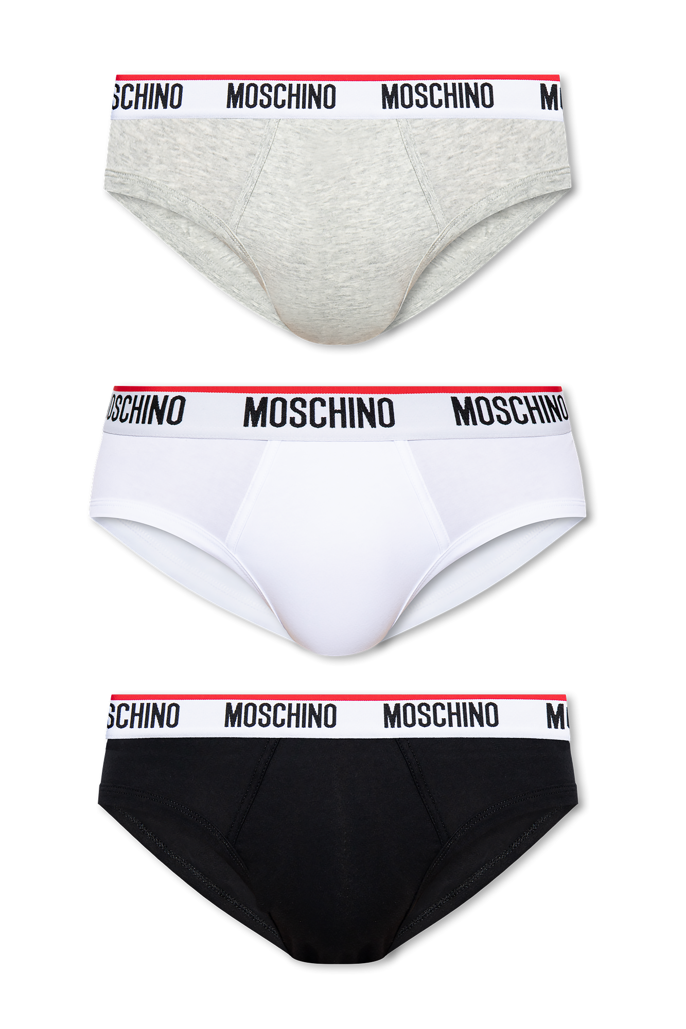 Multicolour Branded briefs 3-pack Moschino - Vitkac Canada