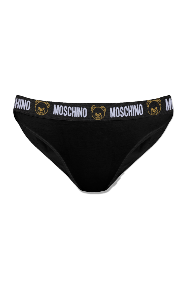 Moschino Logo Thong