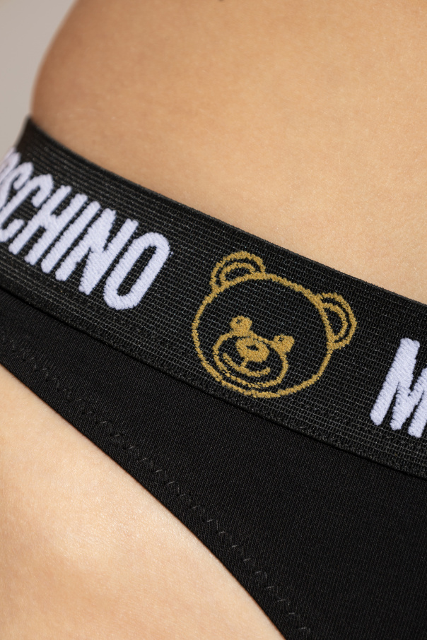 Moschino Stringi z logo