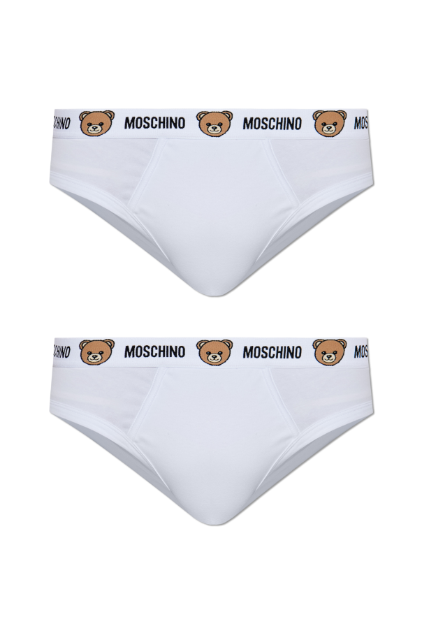 Two-pack of logo briefs, zdjęcie 1 Two-pack of logo briefs od Moschino