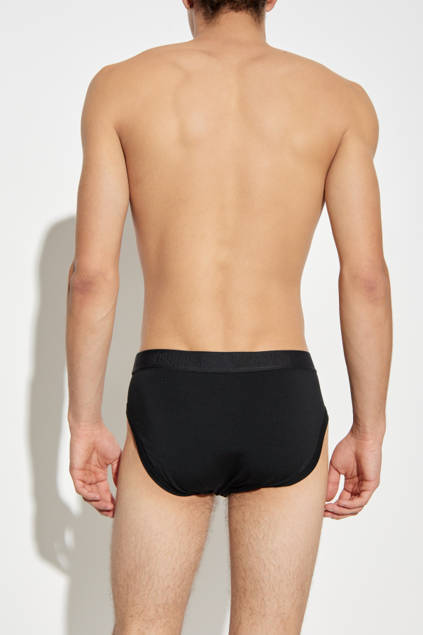 Moschino Pack de dos slips con logo