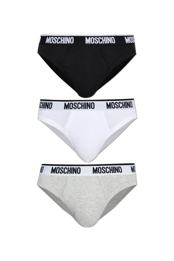 Three-pack of logo briefs, zdjęcie 1 Three-pack of logo briefs od Moschino
