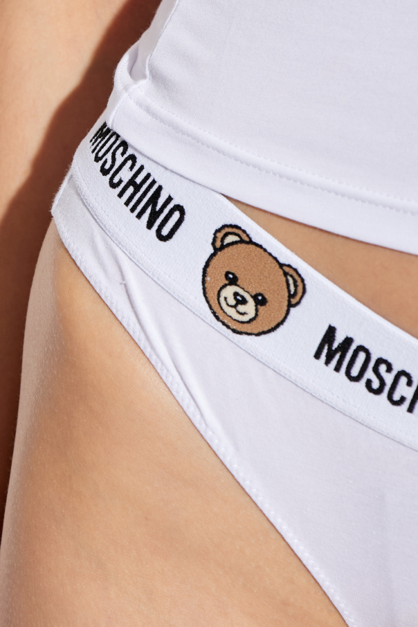 Moschino Paquete doble de higos con logo