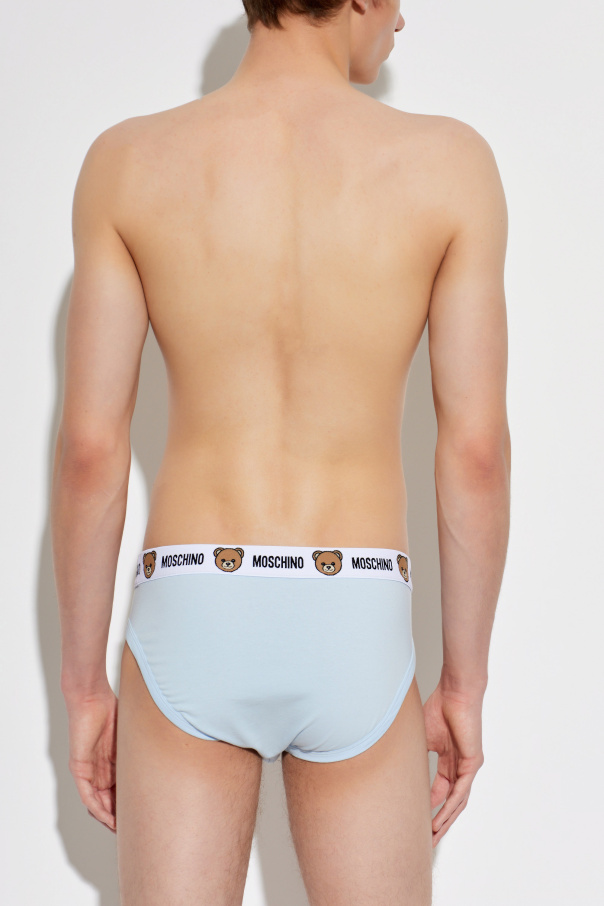 Moschino Pack doble de slips de algodón