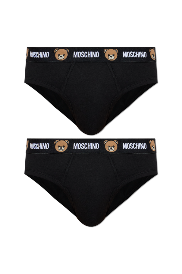 Two-pack of cotton briefs od Moschino