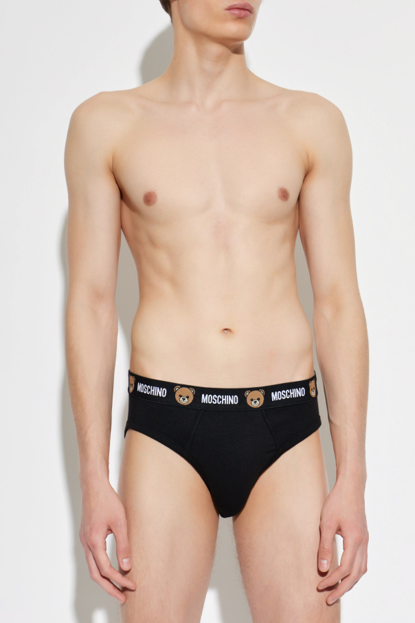 Moschino Pack doble de slips de algodón