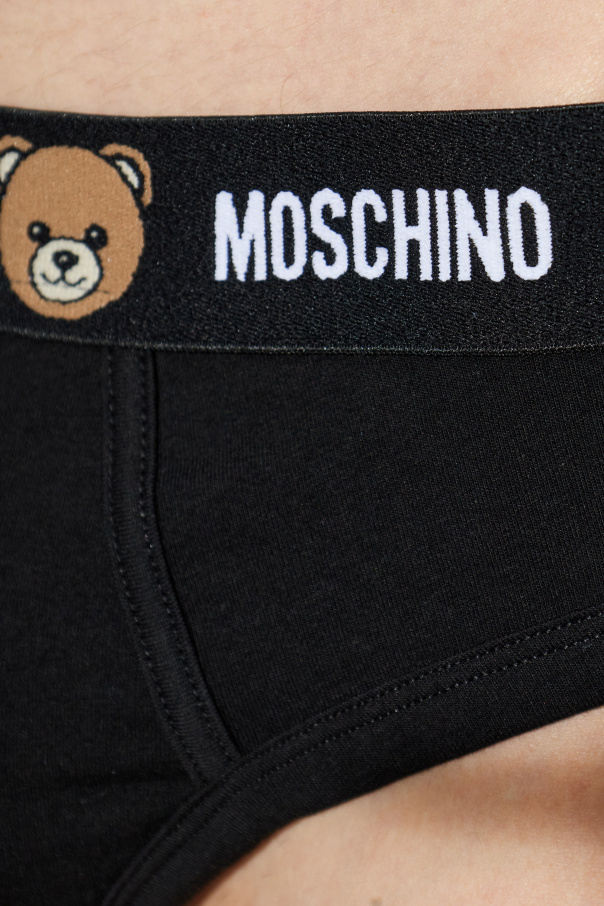 Moschino Pack doble de slips de algodón