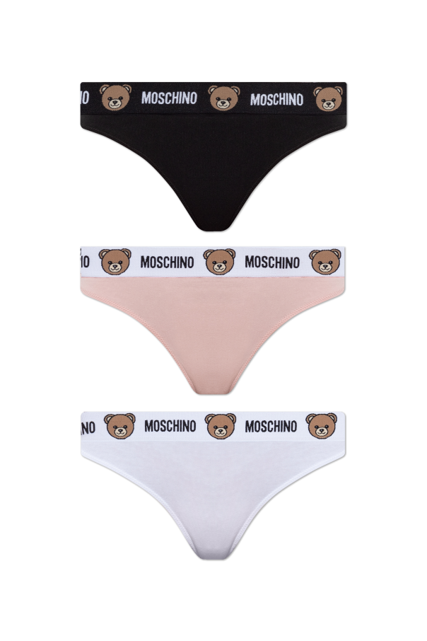 Three-pack of thongs od Moschino