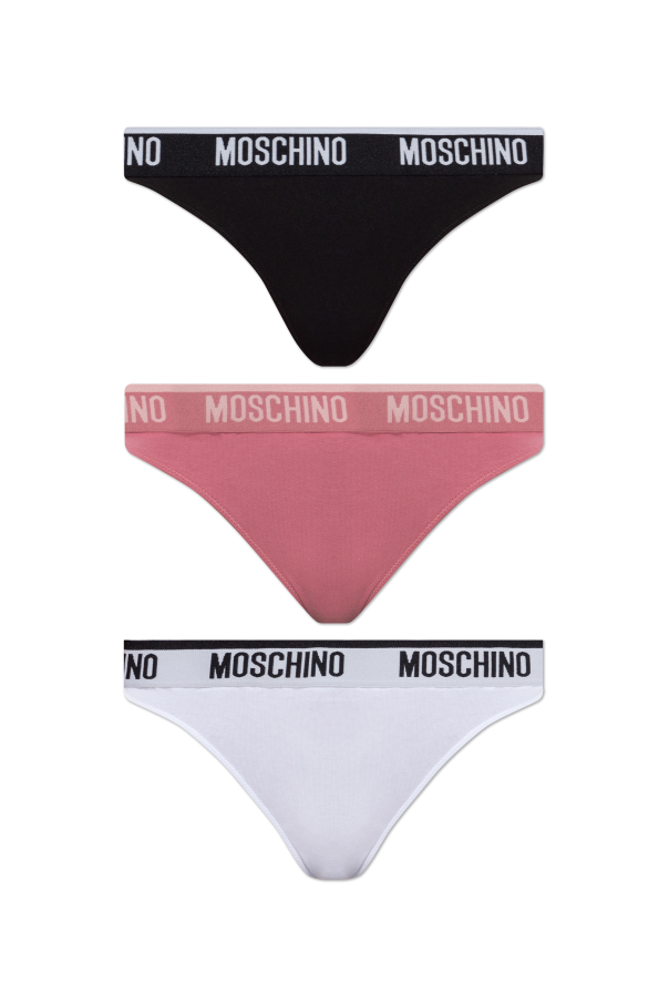 Three-pack of thongs od Moschino