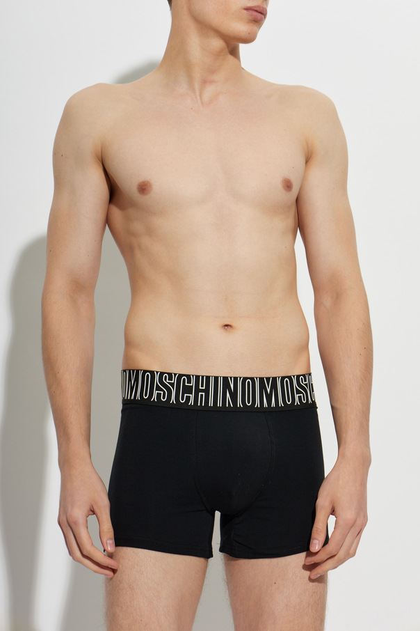 Moschino Short boxer briefs with logo