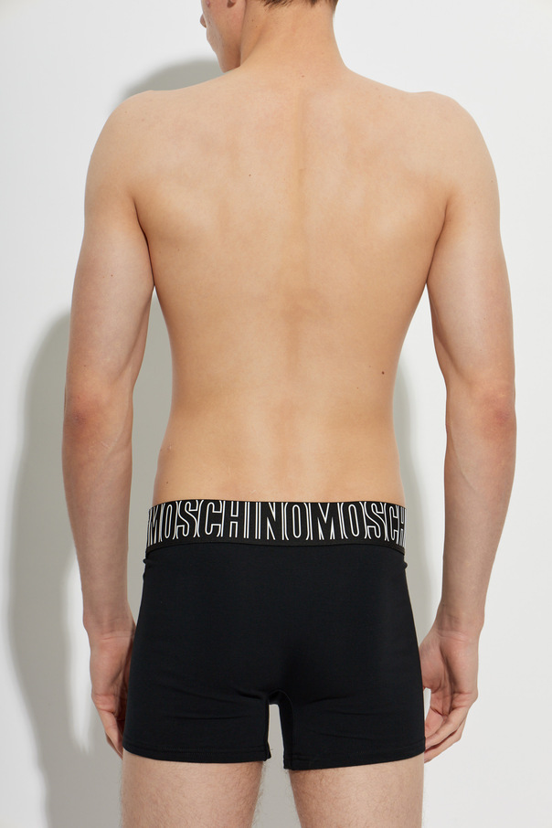 Moschino Short boxer briefs with logo