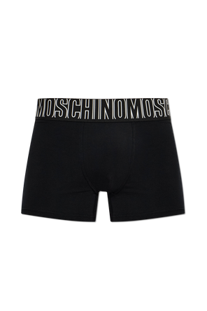 Short boxer briefs with logo