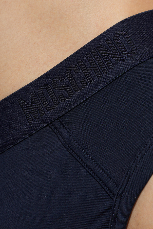Moschino Logo briefs twin pack
