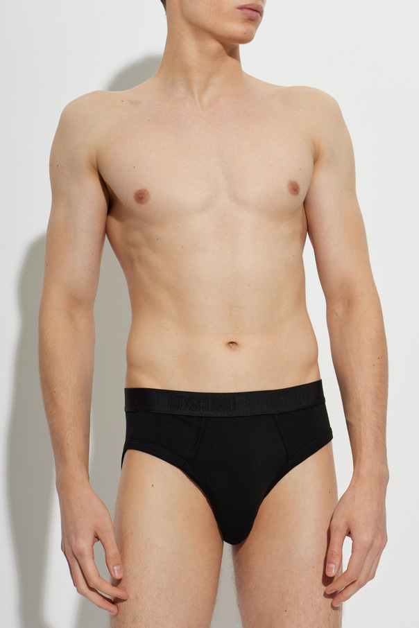 Moschino Logo briefs twin pack