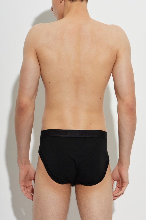 Moschino Logo briefs twin pack