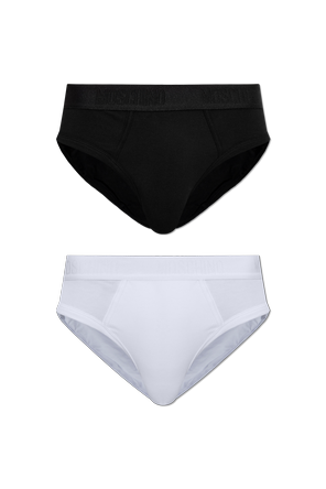Logo briefs twin pack