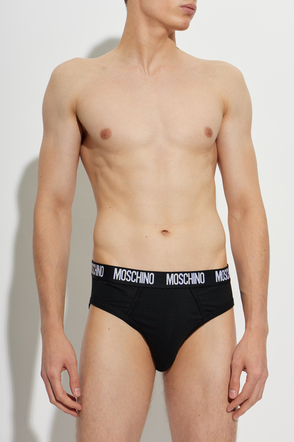 Moschino Two-pack briefs with logo