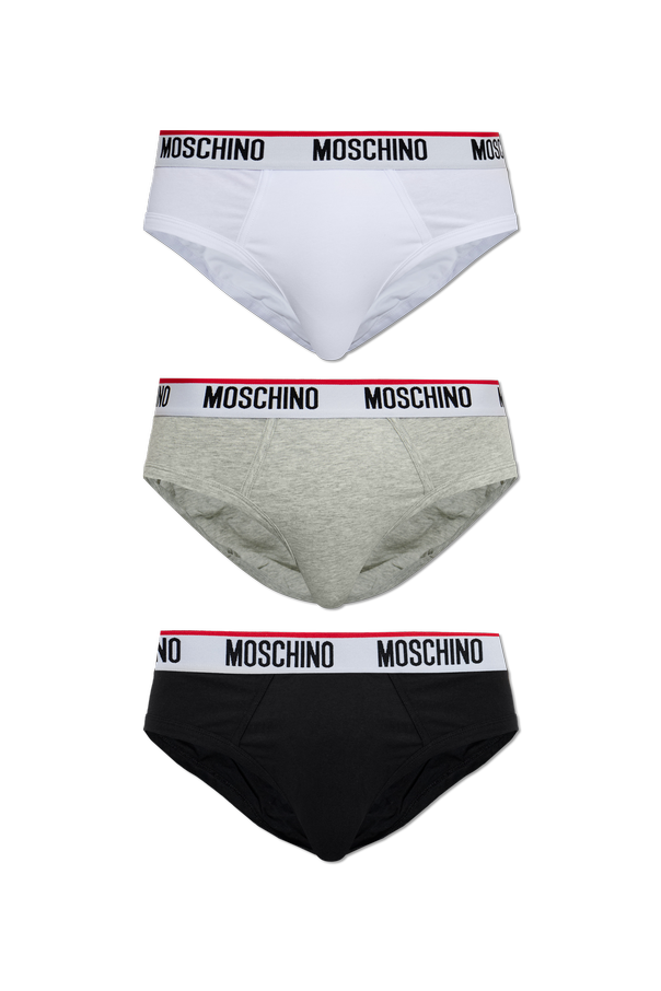 Logo briefs three-pack od Moschino