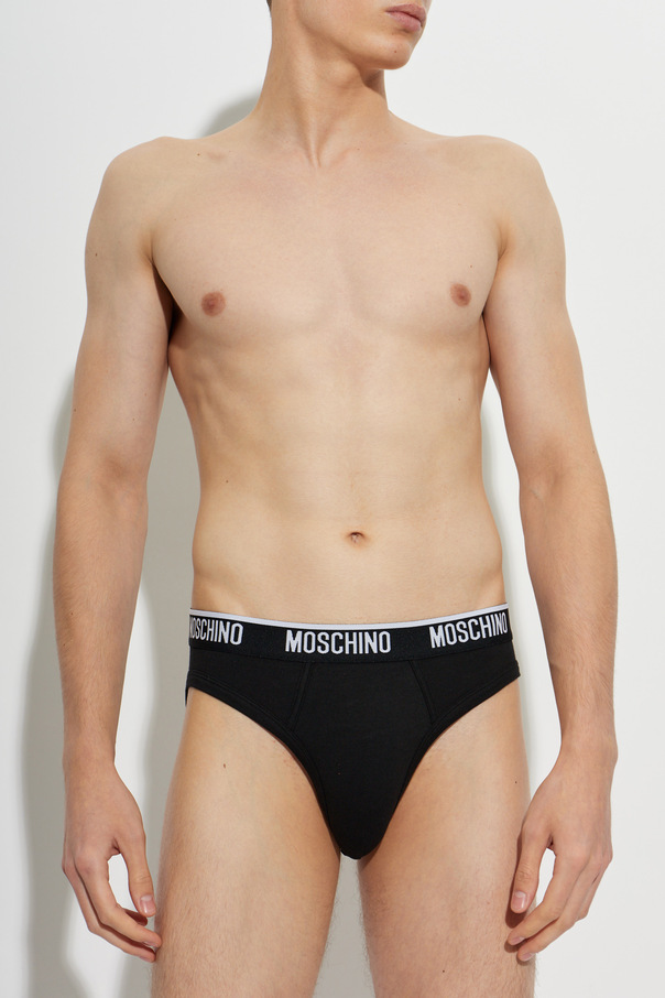 Moschino Three-pack of briefs with logo