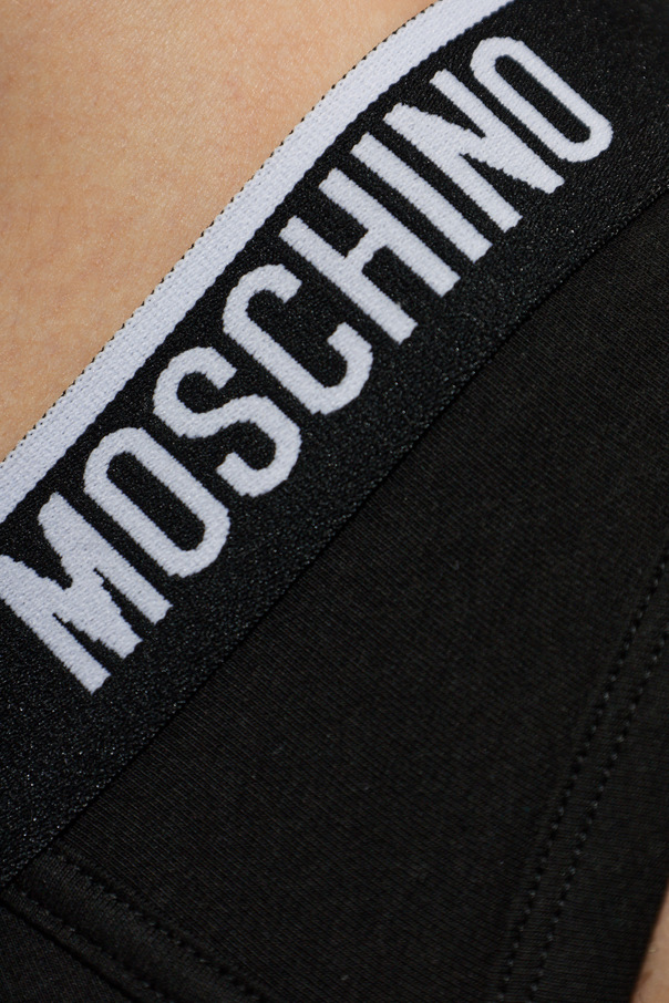 Moschino Three-pack of briefs with logo