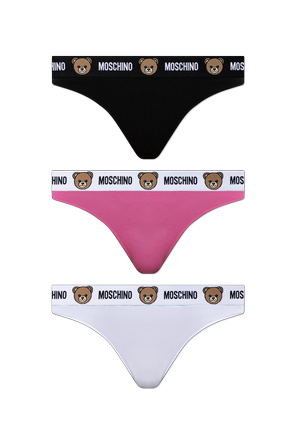 Pack de tres tangas con logo
