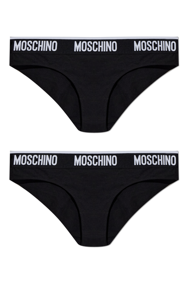2-pack of cotton briefs od Moschino