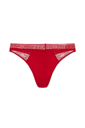 Lace thongs