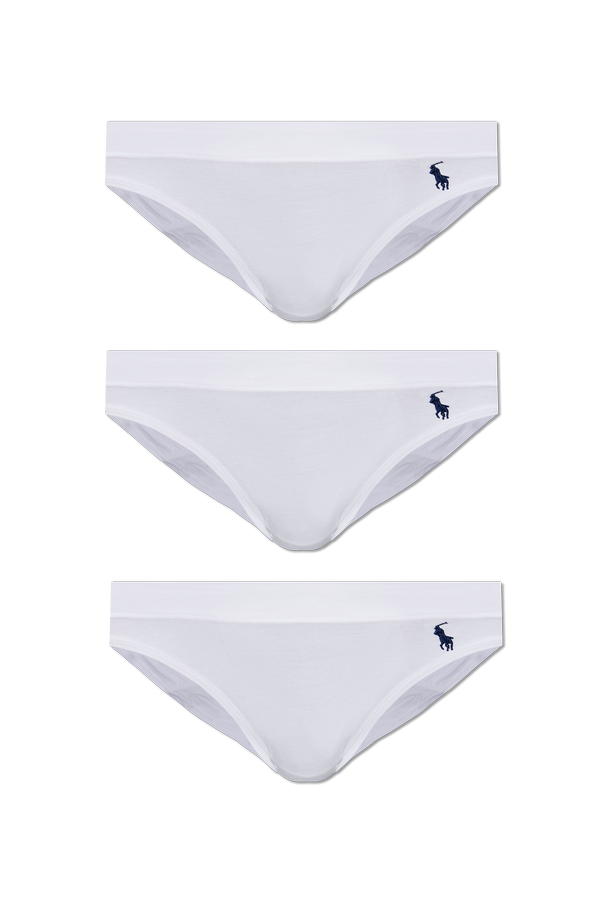 Three-pack of cotton briefs with logo od Polo Ralph Lauren