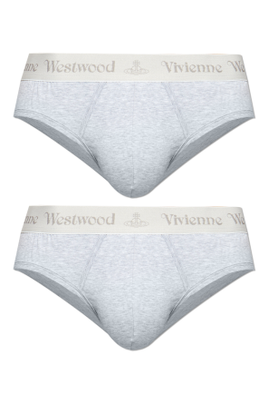2-pack of briefs with logo